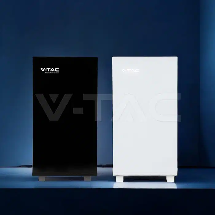 V-TAC 16,07 kWh LiFePO4 Speicher IP20 (Schwarz, 7000 Zyklen) – Bild 3