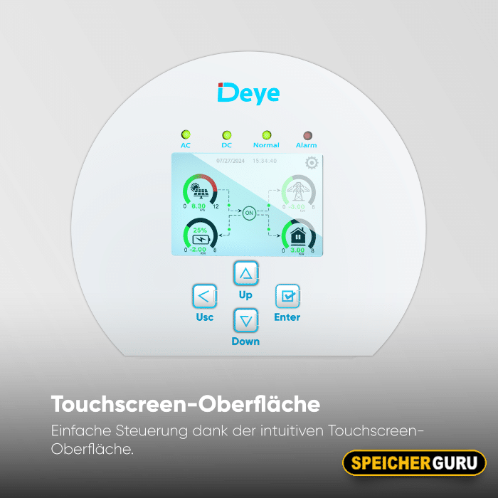 Deye Hybrid-Wechselrichter SUN-8K-SG01HP3-EU-AM2 8kW – Bild 4