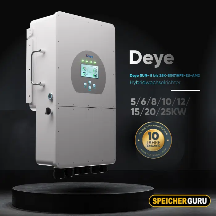 Deye Hybrid-Wechselrichter SUN-20K-SG01HP3-EU-AM2 20kW – Bild 2