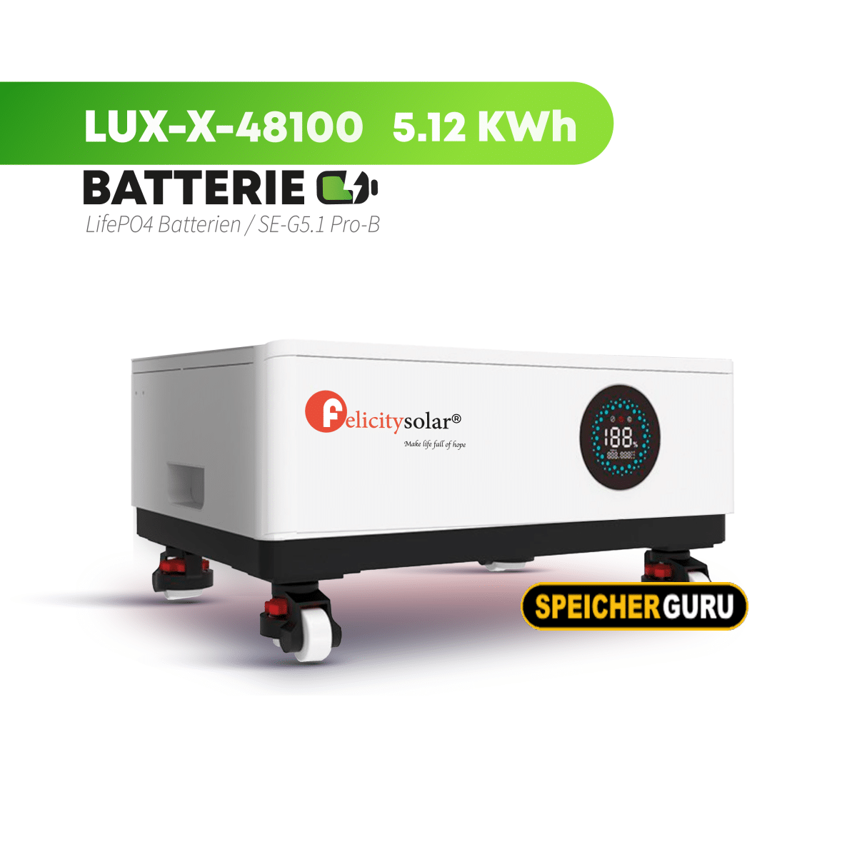 Deye/Felicity Komplettset 12 kW Hybridwechselrichter (SUN-12K-SG04LP3-EU) & 10,2 kWh Felicity Batteriespeicher – Bild 4