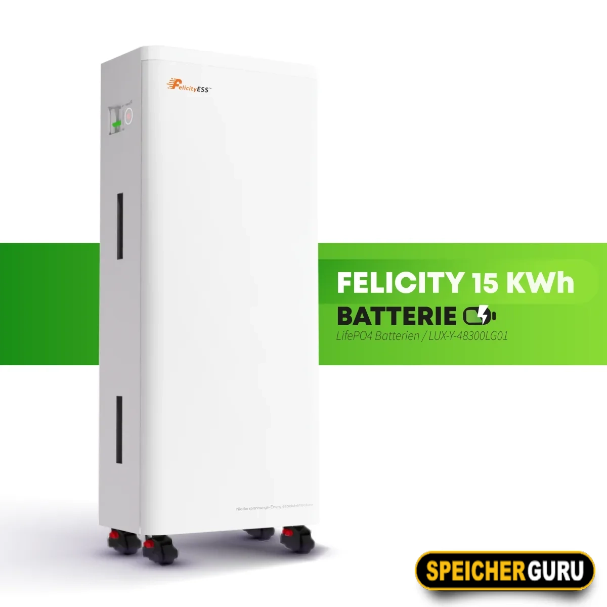 Deye/ Felicity Komplettset 8 kW Hybridwechselrichter (SUN-8K-SG05LP3-EU-SM2) & 15 kWh LUX-Y-48300LG01 Felicity Batteriespeicher – Bild 3