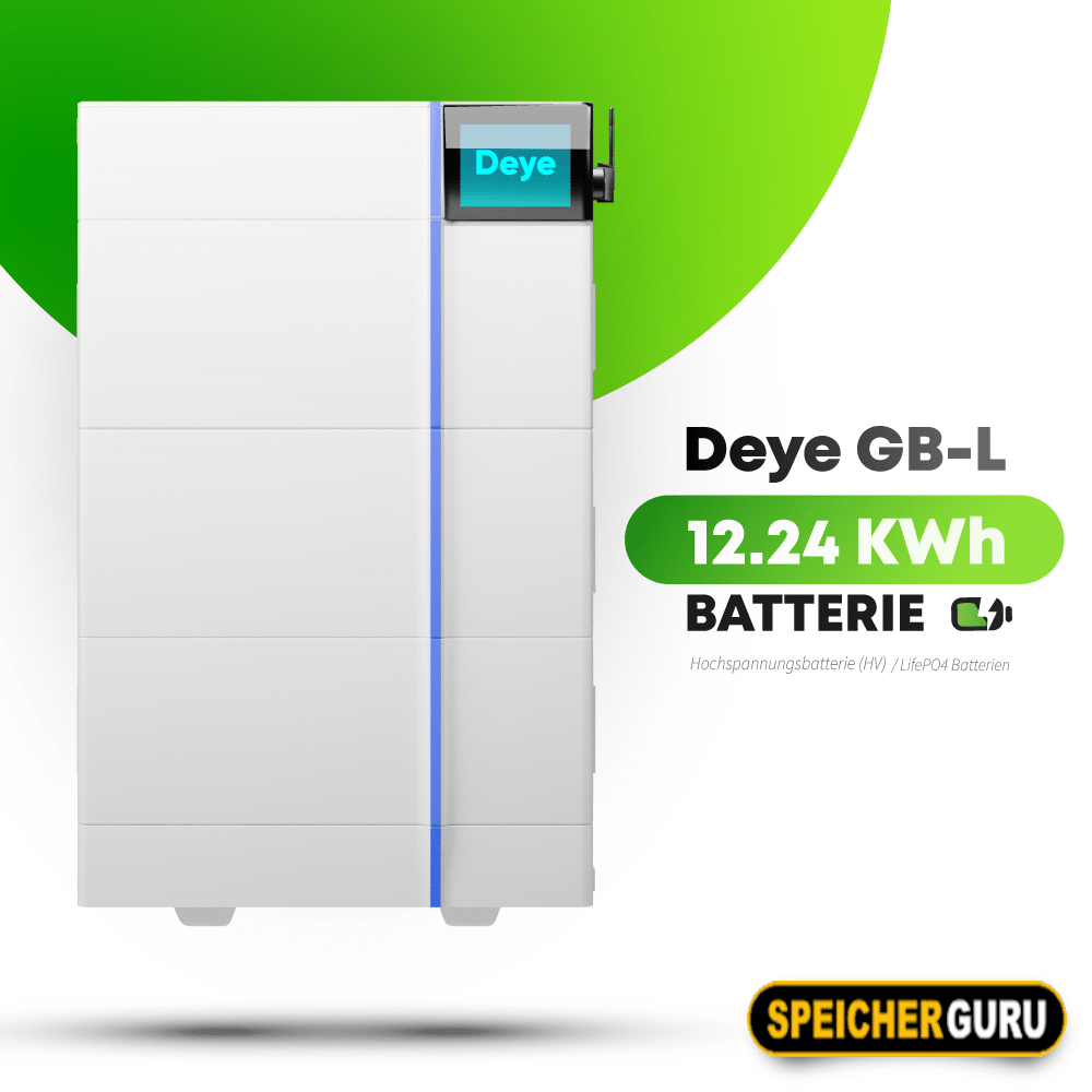 Deye Komplettset 12 kW Hochvolt Hybridwechselrichter (SUN-12K-SG01HP3-EU-AM2) & 12,24 kWh Hochvolt Batteriespeicher Deye GB-L – Bild 2