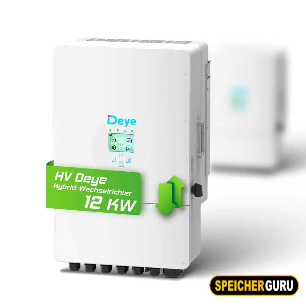 Deye Komplettset 12 kW Hochvolt Hybridwechselrichter (SUN-12K-SG01HP3-EU-AM2) & 16,32 kWh Hochvolt Batteriespeicher Deye GB-L – Bild 3