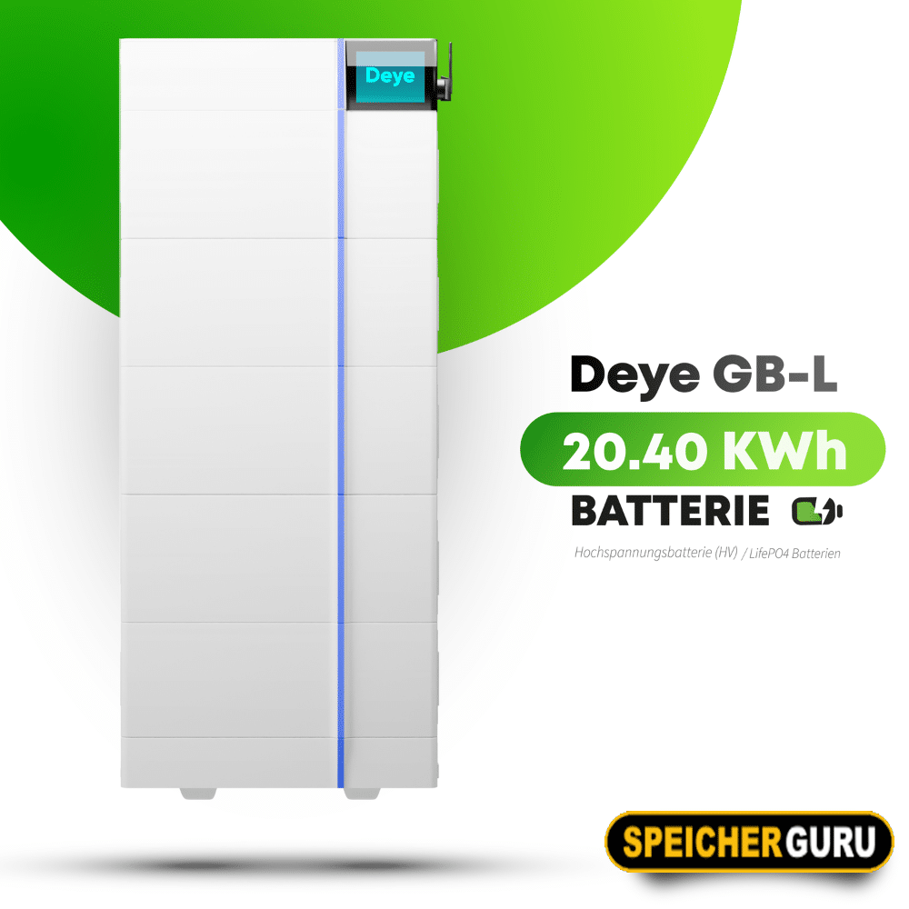 Deye Komplettset 12 kW Hochvolt Hybridwechselrichter (SUN-12K-SG01HP3-EU-AM2) & 20,40 kWh Hochvolt Batteriespeicher Deye GB-L – Bild 2