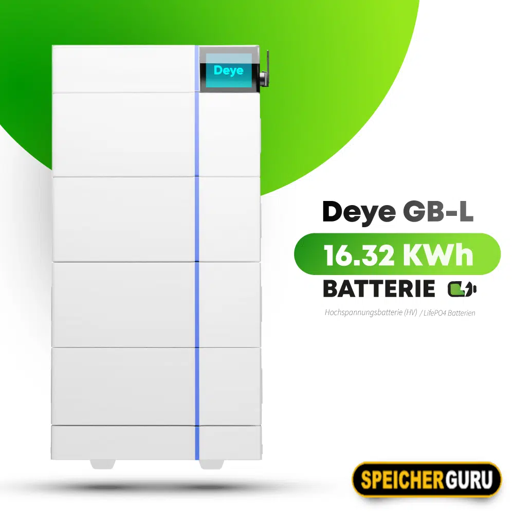 Deye Komplettset 10 kW Hochvolt Hybridwechselrichter (SUN-10K-SG01HP3-EU-AM2) & 16,32 kWh Hochvolt Batteriespeicher Deye GB-L – Bild 2