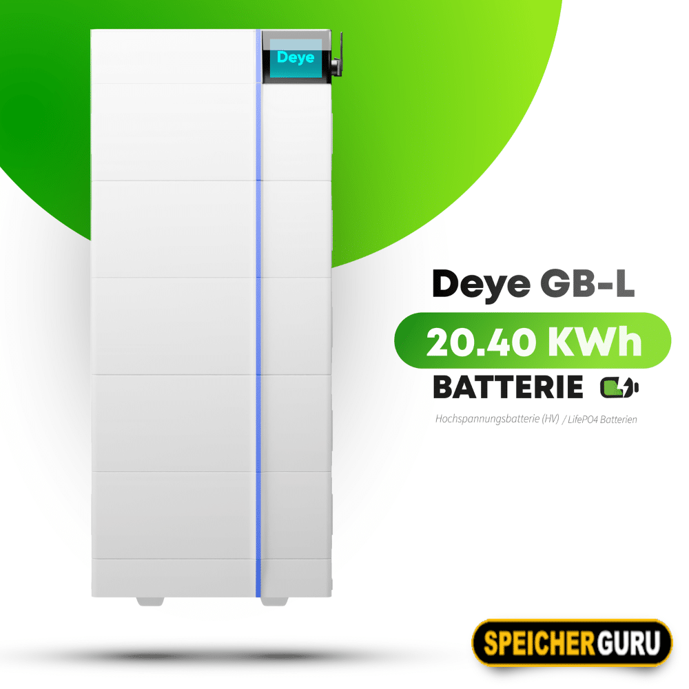 Deye Komplettset 10 kW Hochvolt Hybridwechselrichter (SUN-10K-SG01HP3-EU-AM2) & 20,40 kWh Hochvolt Batteriespeicher Deye GB-L – Bild 2