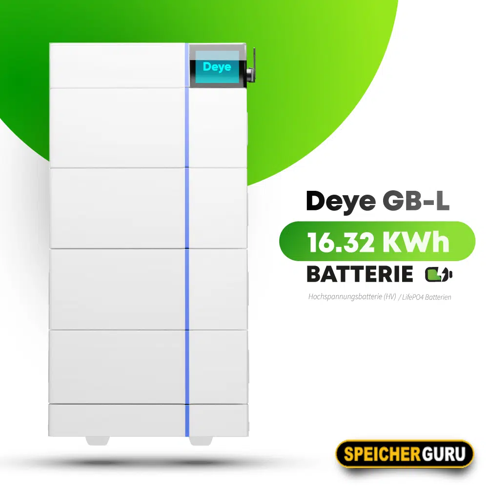 Deye Komplettset 20 kW Hochvolt Hybridwechselrichter (SUN-20K-SG01HP3-EU-AM2) & 16,32 kWh Hochvolt Batteriespeicher Deye GB-L – Bild 2