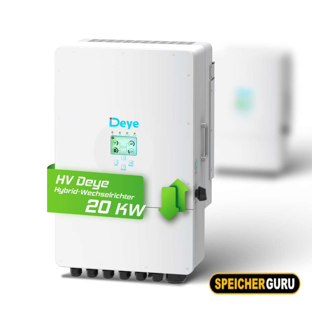 Deye Komplettset 20 kW Hochvolt Hybridwechselrichter (SUN-20K-SG01HP3-EU-AM2) & 16,32 kWh Hochvolt Batteriespeicher Deye GB-L – Bild 3