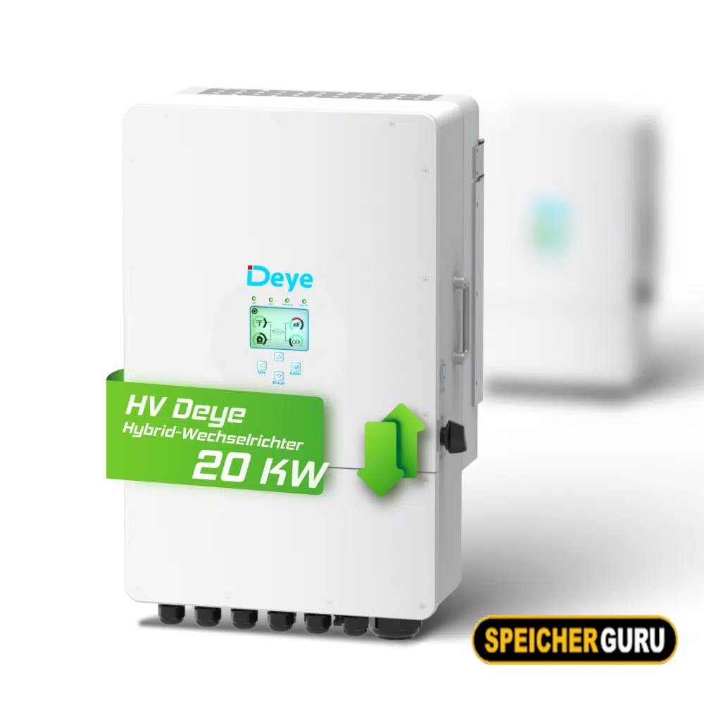 Deye Komplettset 20 kW Hochvolt Hybridwechselrichter (SUN-20K-SG01HP3-EU-AM2) & 16,32 kWh Hochvolt Batteriespeicher Deye GB-L – Bild 3