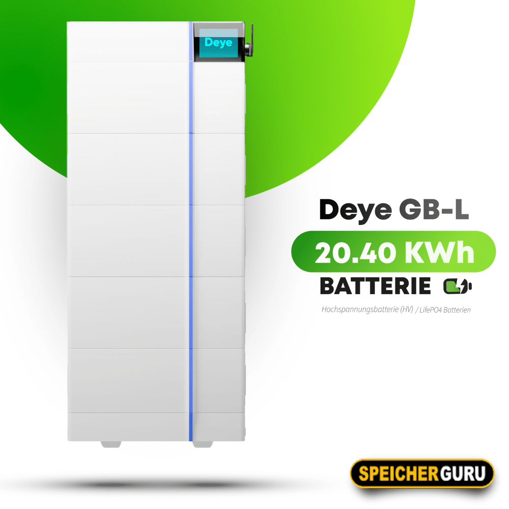 Deye Komplettset 20 kW Hochvolt Hybridwechselrichter (SUN-20K-SG01HP3-EU-AM2) & 20,40 kWh Hochvolt Batteriespeicher Deye GB-L – Bild 2