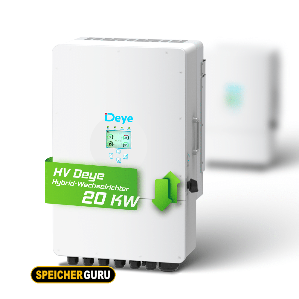 Deye Komplettset 20 kW Hochvolt Hybridwechselrichter (SUN-20K-SG01HP3-EU-AM2) & 20,40 kWh Hochvolt Batteriespeicher Deye GB-L – Bild 3