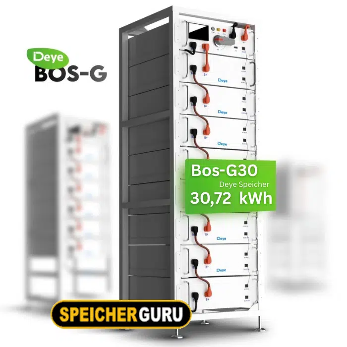 Deye Komplettset 30 kW Hochvolt Hybridwechselrichter (SUN-30K-SG01HP3-EU-BM3) & 30,72 kWh Hochvolt Batteriespeicher Deye BOS-G – Bild 4