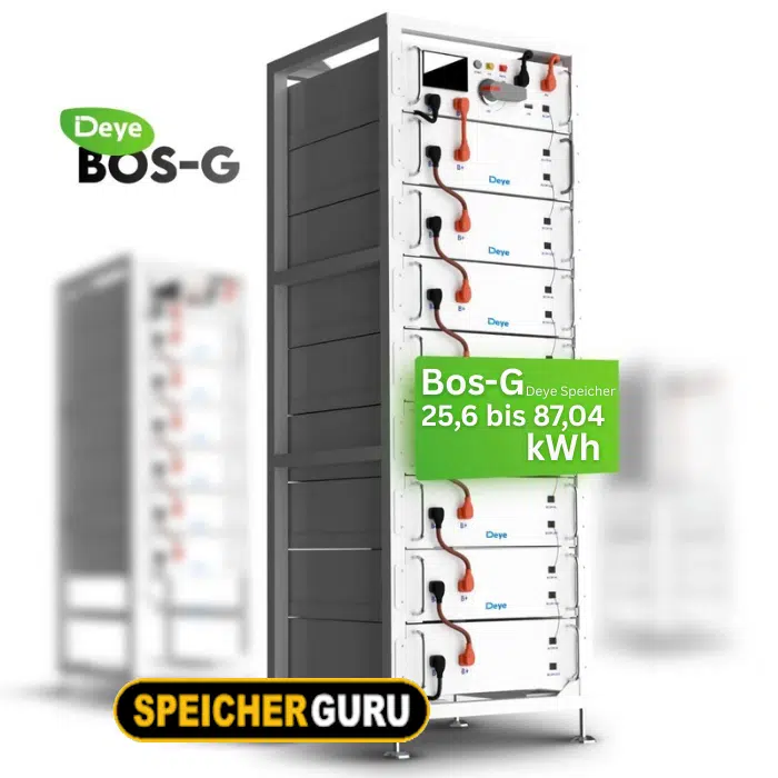 Deye Komplettset 30 kW Hochvolt Hybridwechselrichter (SUN-30K-SG01HP3-EU-BM3) & 30,72 kWh Hochvolt Batteriespeicher Deye BOS-G – Bild 5