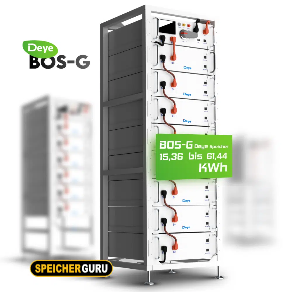 Deye Komplettset 50 kW Hochvolt Hybridwechselrichter (SUN-50K-SG01HP3-EU-BM4) & 61,44 kWh Hochvolt Batteriespeicher Deye BOS-G – Bild 2