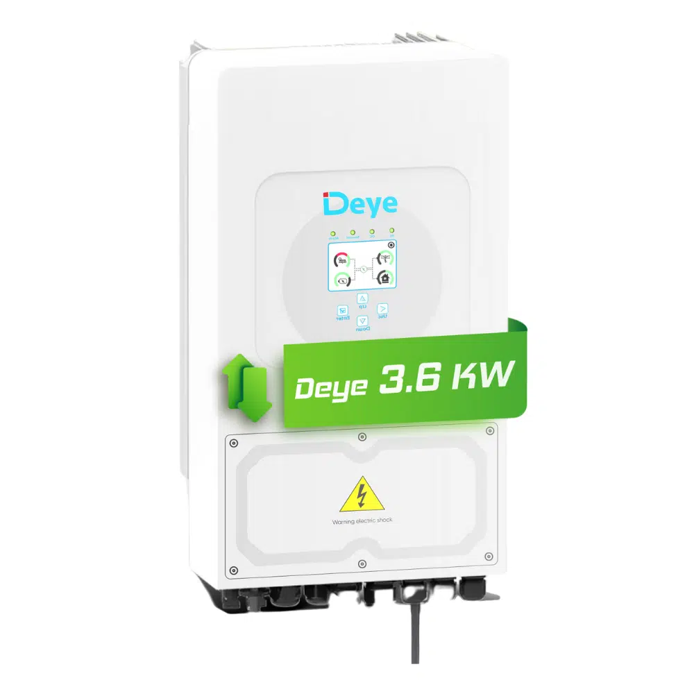 Deye SUN-3.6K-SG03LP1-EU 3,6kW Hybrid-Wechselrichter & 5 kWh Batteriespeicher Deye SEG – Bild 2