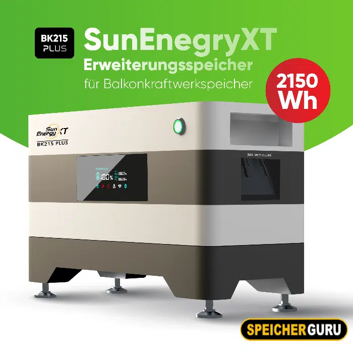 SunLit/Deye Set für Balkonkraftwerke mit 2000W Mikrowechselrichter (SUN-M200G4-EU-Q0) & Kopfspeicher (BK215) – Bild 5