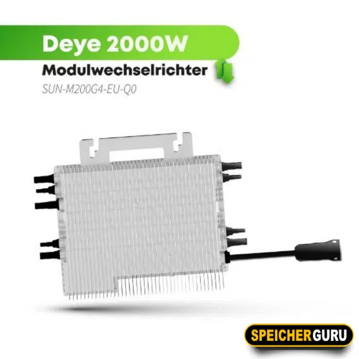 SunLit/Deye Set für Balkonkraftwerke mit 2000W Mikrowechselrichter (SUN-M200G4-EU-Q0) & Kopfspeicher (BK215) – Bild 7