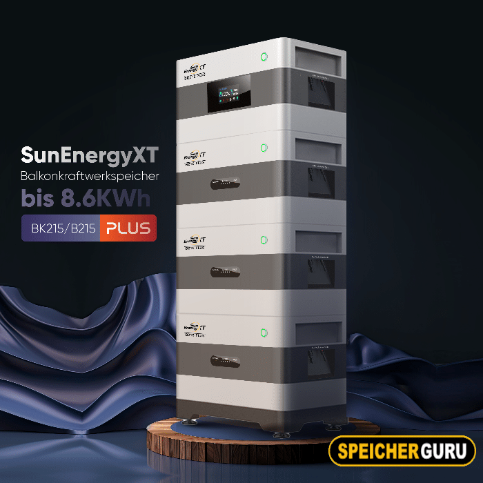 SunLit BK215 2150 Wh Kopfspeicher für Balkonkraftwerke – Bild 2