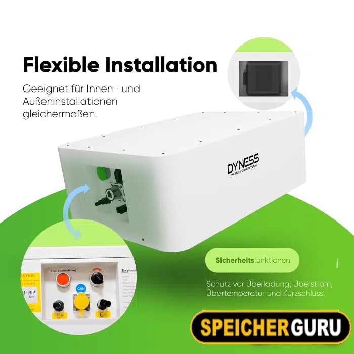 Dyness 3,55 kWh HV9637 Batteriemodul – Bild 3