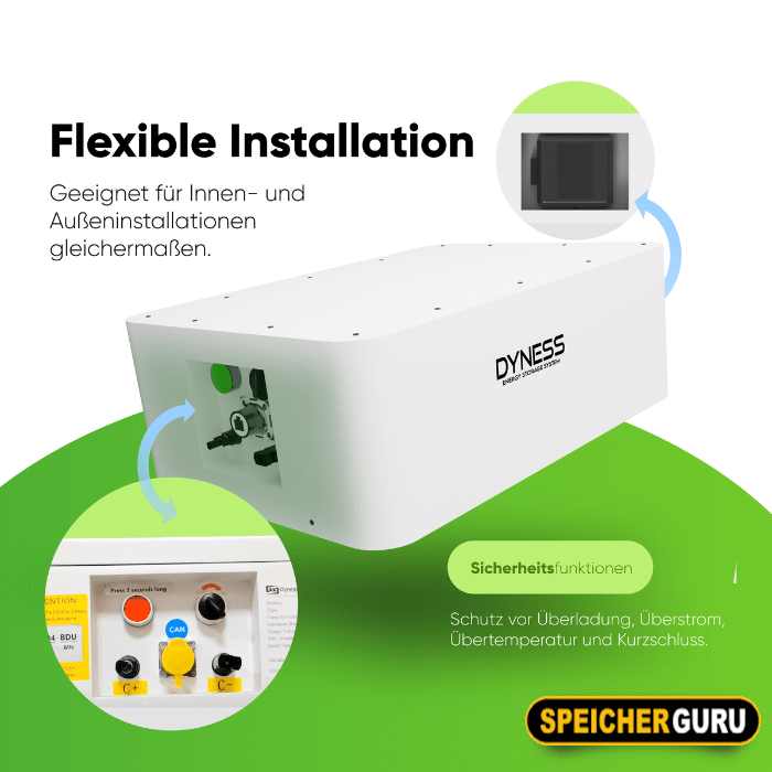 Dyness Tower T7 7,10 kWh Batteriespeicher mit BDU 2G – Bild 3