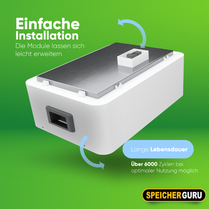 Dyness Tower T7 7,10 kWh Batteriespeicher mit BDU 2G – Bild 6