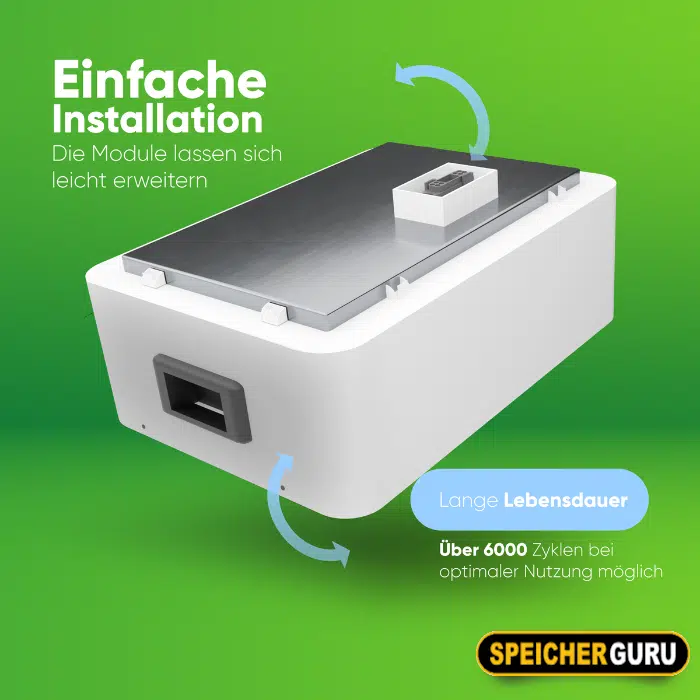 Dyness Tower T14 14,21 kWh Batteriespeicher mit BDU 2G – Bild 6