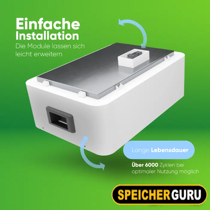 Dyness Tower T17 17,76 kWh Batteriespeicher mit BDU 2G – Bild 6