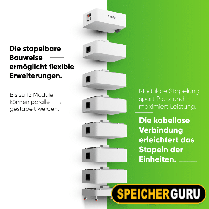 Dyness Tower T21 21,31 kWh Batteriespeicher mit BDU 2G – Bild 2