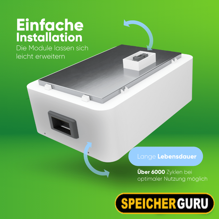 Dyness Tower T21 21,31 kWh Batteriespeicher mit BDU 2G – Bild 6