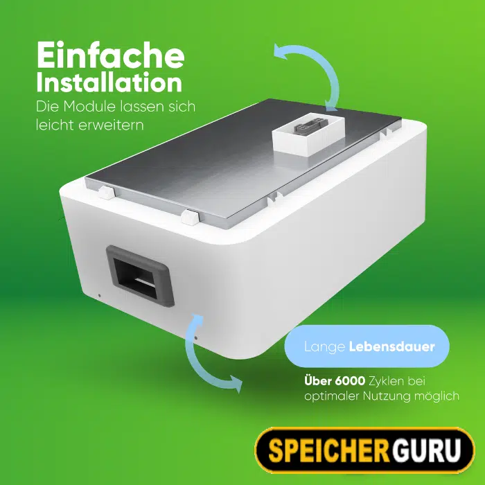 Dyness Tower T21 21,31 kWh Batteriespeicher mit BDU 2G – Bild 6