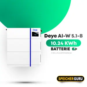 Deye AI-W5.1-B 10,24 kWh Batteriespeicher LV LiFePO4