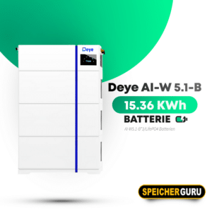 Deye AI-W5.1-B 15,36 kWh Batteriespeicher LV LiFePO4