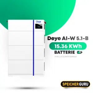 Deye AI-W5.1-B 15,36 kWh Batteriespeicher LV LiFePO4