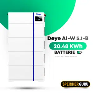 Deye AI-W5.1-B 20,48 kWh Batteriespeicher LV LiFePO4