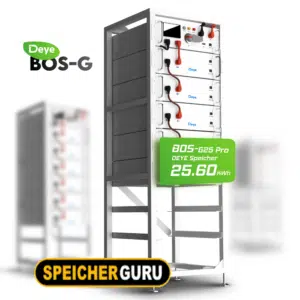 Deye BOS-G 25 PRO Hochvoltspeicherset 25,6 kWh