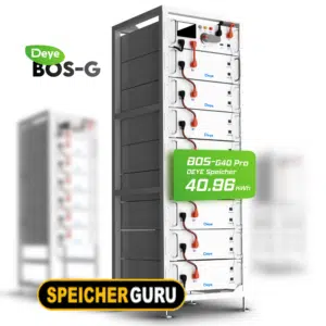 Deye BOS-G 40 PRO Hochvoltspeicherset 40,96 kWh