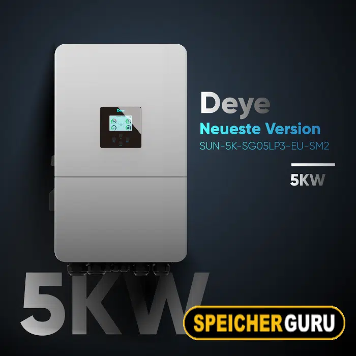 Deye SUN-5K-SG04LP3-EU 5 kW Hybrid-Wechselrichter & 2,4 kWh Batteriespeicher Dyness B4850 – Bild 2