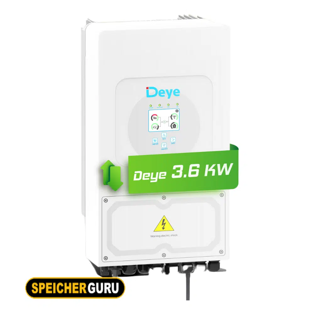 Deye SUN-3.6K-SG03LP1-EU 3,6kW Hybrid-Wechselrichter & 3,6 kWh Batteriespeicher Dyness B3 – Bild 2