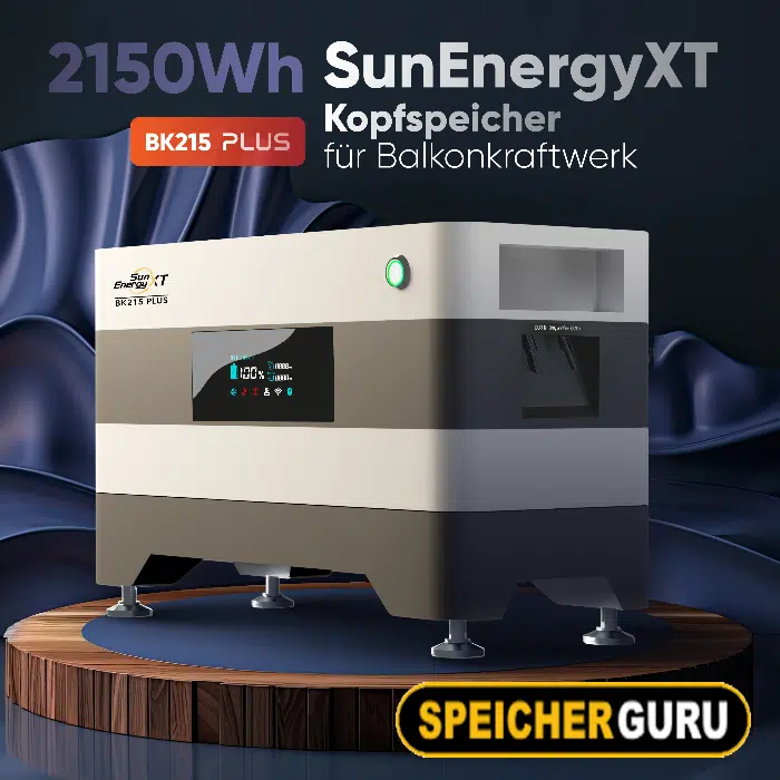 2000W Balkonkraftwerk Komplettset (1760Wp) - Deye 2000W Mikrowechselrichter - SunLit BK 215 - JA Solar 440W – Bild 6