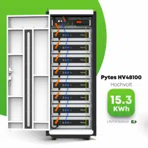 Pytes HV48100 Hochvolt Batteriesystem (BMS) + (BMU) 15,36 kWh