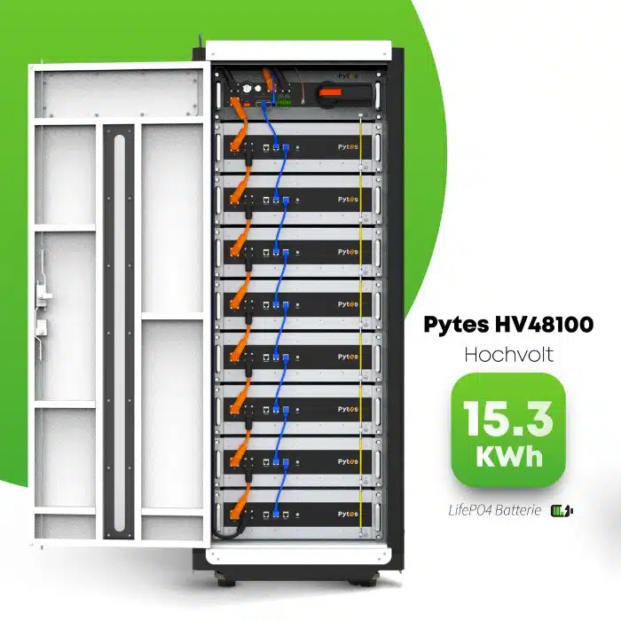 Pytes HV48100 Hochvolt Batteriesystem (BMS) + (BMU) 15,36 kWh