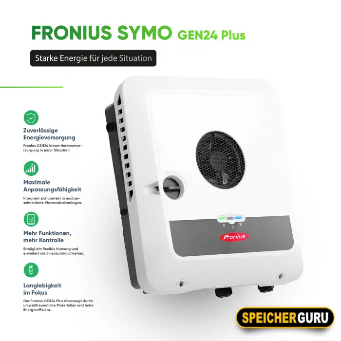 Fronius Symo GEN24 12.0 SC Plus Hybrid Wechselrichter – Bild 2