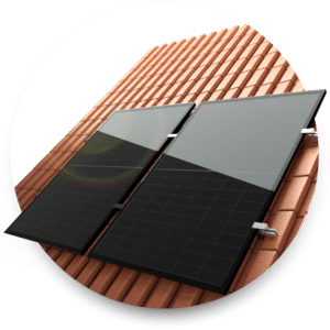 Schletter (SL-Rack) Schrägdach Pfannendach für 2 Module 30 mm Befestigungsset