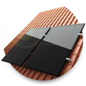 Schletter (SL-Rack) Schrägdach Pfannendach für 2 Module 30 mm Befestigungsset