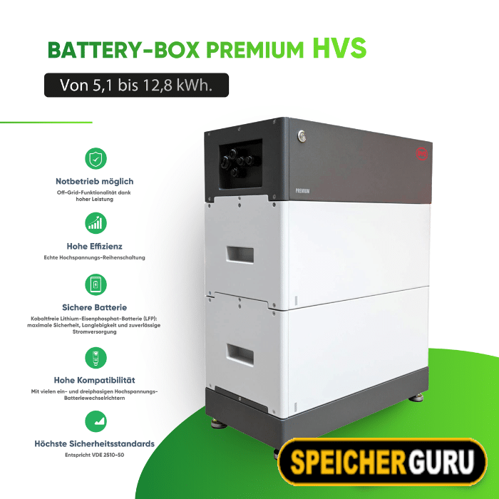 BYD Battery Box Premium HVS 5.1 Batteriespeicher Hochvolt – Bild 2