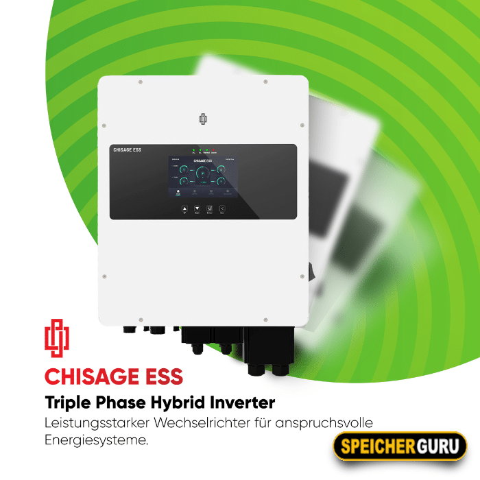 Chisage ESS 14kW Hybrid Wechselrichter Mars-14G2-LE Niedervolt – Bild 2