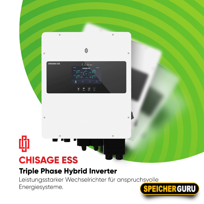 Chisage ESS 12kW Hybrid Wechselrichter Mars-12G2-LE Niedervolt – Bild 2
