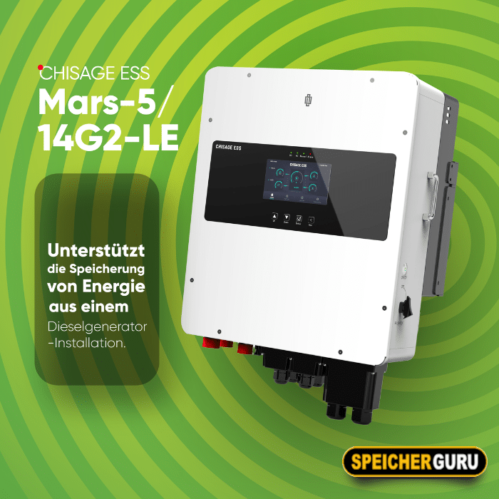 Chisage ESS 12kW Hybrid Wechselrichter Mars-12G2-LE Niedervolt – Bild 5