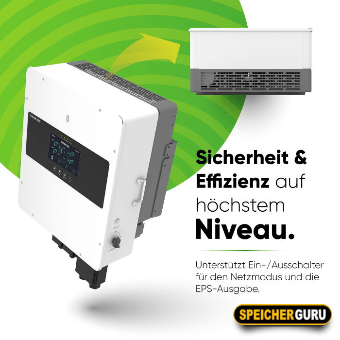 Chisage ESS 10kW Hybrid Wechselrichter Mars-10G2-LE Niedervolt – Bild 8