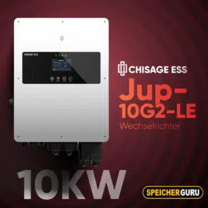 Chisage ESS 10kW Hybrid Wechselrichter Jup-10G2-LE Einphasig Niedervolt